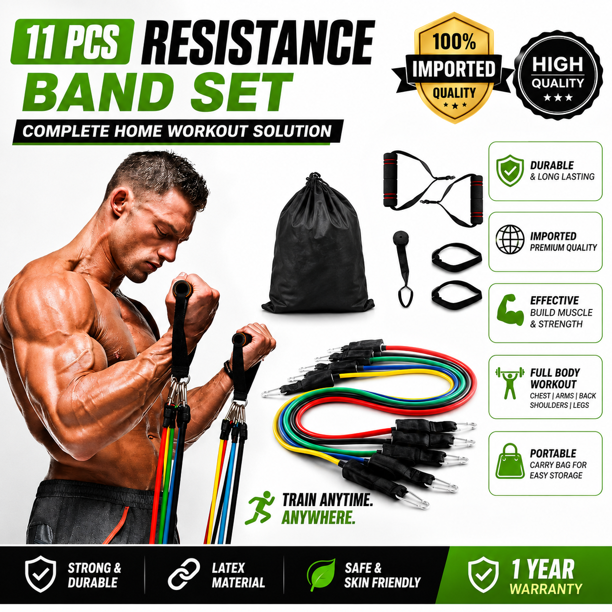 Home Gym Resistance Kit | Full Body Workout