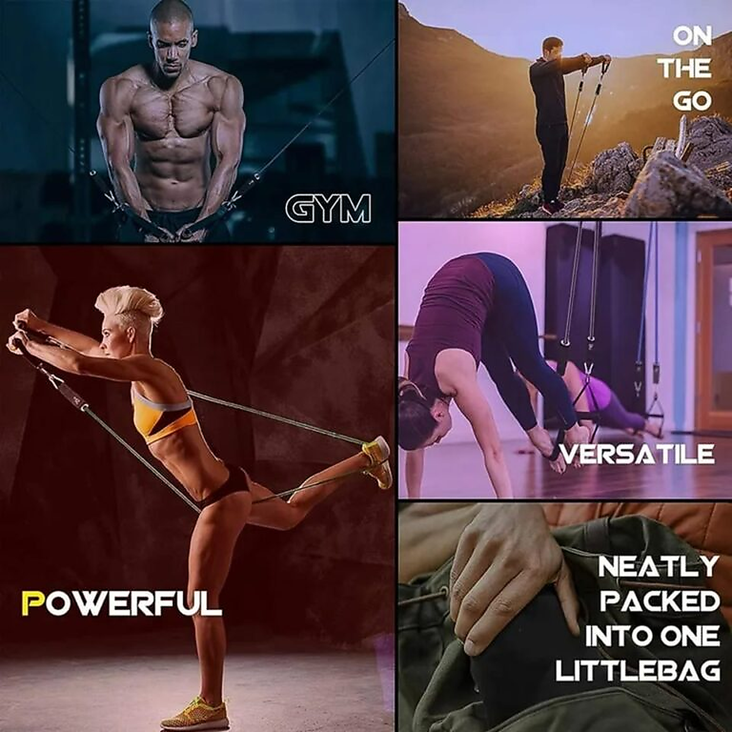 Home Gym Resistance Kit | Full Body Workout